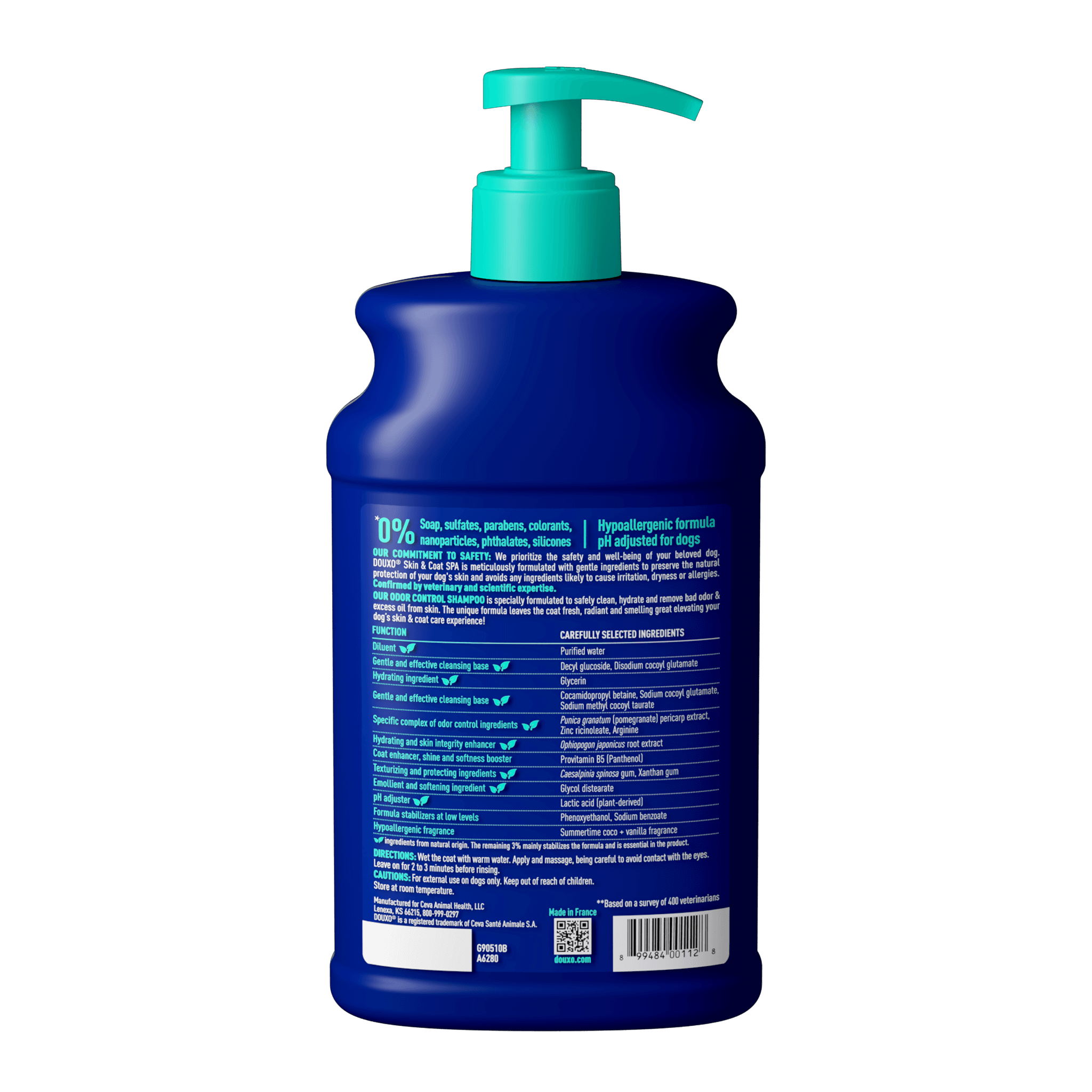 Szampon neutralizujący zapach dla psów DOUXO® SPA Odor Control Shampoo