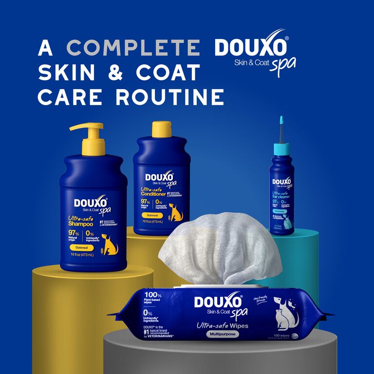 Chusteczki wielofunkcyjne dla kotów i psów DOUXO® SPA Multipurpose Wipes