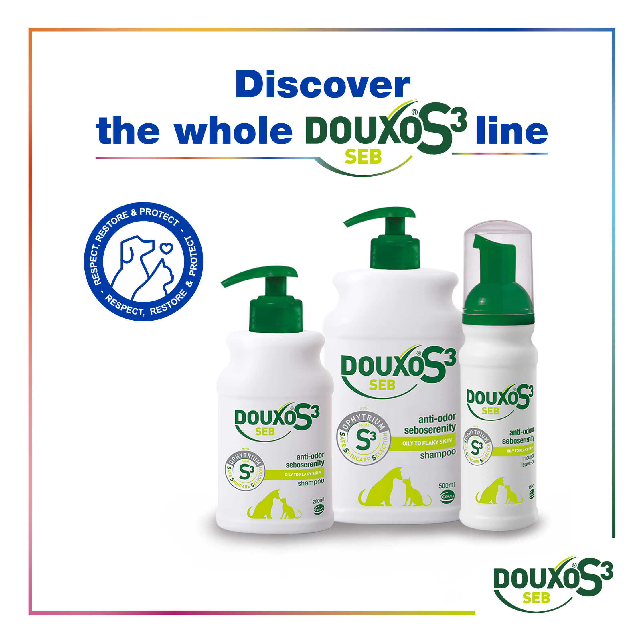 Pianka DOUXO® S3 SEB